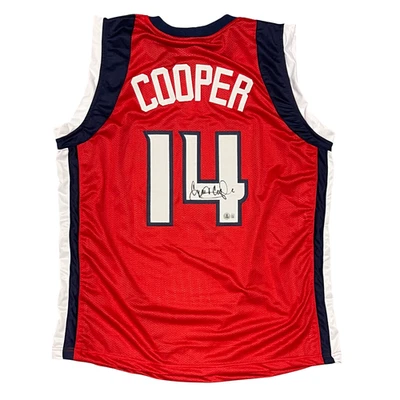 Cynthia Cooper Signed Houston Comets Custom Jersey Beckett Witness BAS COA - Image 1 of 3