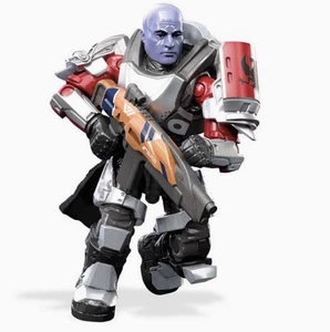 Mega Construx Bloks Destiny Zavala Commander with Weapon Collectible Figure Rare - Picture 1 of 1