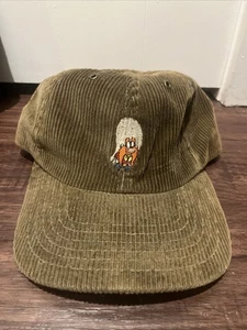 Vintage 90’s Adjustable Strap Warner Brothers Yosemite Sam Corduroy Hat Cap - Bild 1 von 7