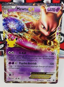 Pokemon TCG Mewtu EX 54/99 Deutsch Celebrations - Bild 1 von 2