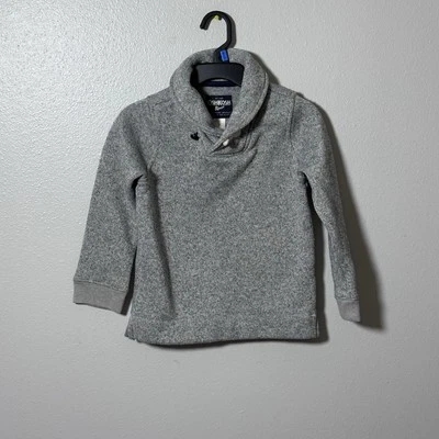 OshKosh B’gosh Boy Sweater Gray Pullover Winter Garment Size 7 - Image 1 of 4