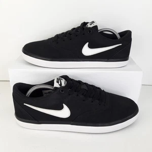 Nike Herren Sneaker UK 7 schwarz weiß SB Check Solarsoft Skateboarding Skateschuhe - Bild 1 von 17