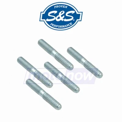 S&S Cycle Exhaust Port Studs for 1984-1992 Harley Davidson FXRT Sport Glide fc - Imagem 1 de 4