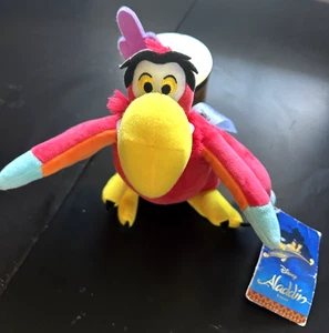 Disney Store Exlusive Aladdin Lago Parrot Plush Toy 10" - Partial Tag Attached - Picture 1 of 7