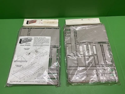 WALTHERS 933-3137 Kit de Cruce Grado Piedra Angular Sellado Antiguo Nuevo Stock Lote de 2 Foto 1 de 2