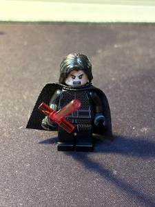 LEGO Kylo Ren minifigure sw0885 Star Wars without Cape Jedi Sith 75196 - Foto 1 di 4