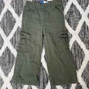 Old Navy Olive Green Cargo Pants girls size xsmall - Picture 1 of 5