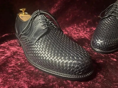 Rarität Neu Heinrich Dinkelacker Apollo Budapester Blau 43 9 NP 495€ Vintage NOS - Bild 1 von 4