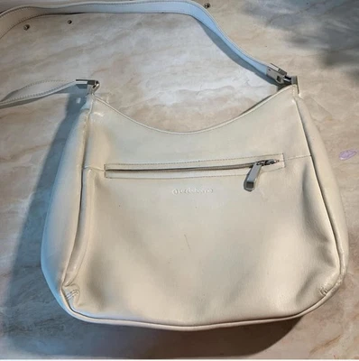Bolso de hombro vintage Liz Claiborne blanco Foto 1 de 4