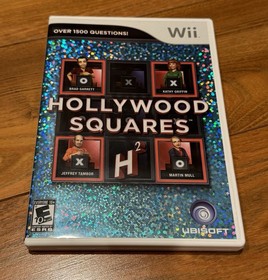 Hollywood Squares (Nintendo Wii, 2010) - Complete, Clean, Video Game, NES