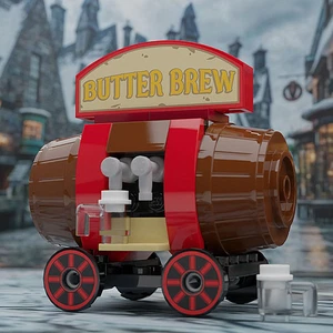 Butter Brew Custom Vending Cart New - Bild 1 von 2