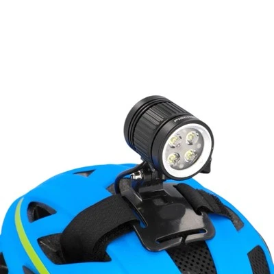 FISCHER LED Fahrrad Helmlampe H1600 Aku Helmleuchte Kopfleuchte 1600 Lumen 80675 - Bild 1 von 4