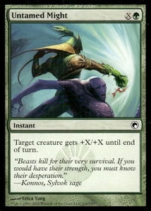 Untamed Might Scars of Mirrodin MTG Magic the Gathering card - Picture 1 of 2