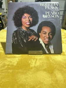 Roberta Flack & Peabo Bryson Live & More Vinyl 2xLP Gatefold Atlantic SD 2-7004 - Imagen 1 de 3