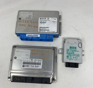 BMW E53 X5 M62 4.6is A/T DME ECU TCM 2002 7512912 7512653 - Imagen 1 de 13