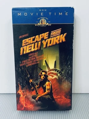 Escape from New York VHS 2000 John Carpenter Rare Cult Classic Kurt Russell - Image 1 of 4