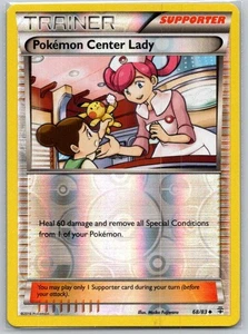 Pokemon Center Lady 93/106 Reverse Holo XY - Flashfire NM - Picture 1 of 2