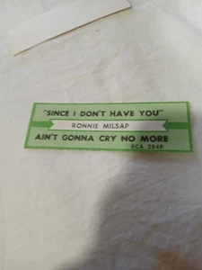 Tira de título Ronnie Milsap - Imagen 1 de 1