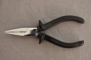 Smalcalda 5.5" Short Pliers TGL GDR Chrome Finish – Vintage East German NOS - Picture 1 of 4