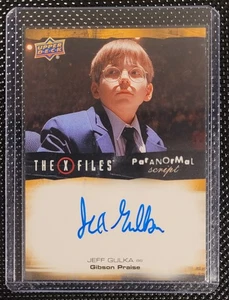 2025 X-Files Government Conspiracies Jeff Gulka Paranormal Script Auto #AJG - Picture 1 of 2
