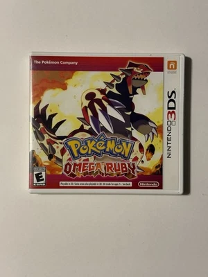 Pokémon Omega Ruby Case ONLY! (Nintendo 3ds) Case And Insert Only - NO GAME! - Image 1 of 4