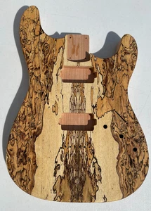 Strat CRAZY figurado arce hendido drop top, humbuckers, hendido ¡Envío gratuito! - Imagen 1 de 6