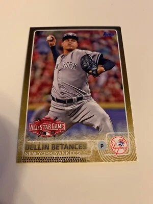 2015 Topps Update Gold #US138 Dellin Betances 1964/2015 Yankees - Image 1 of 2