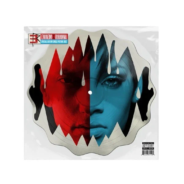 The Monster 7" - Eminem / RIHANNA -Die Cut Vinyl Very Rare Edition-picture disc - Image 1 of 1