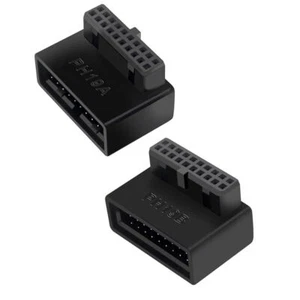 Adaptador convertidor USB 3.0 19/20 pines macho a hembra para placa base nuevo - Imagen 1 de 6