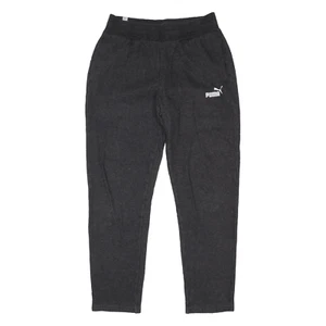 PUMA Joggers Grey Tapered Womens UK 10 W28 L28 - Picture 1 of 6