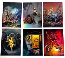 1994 Boris 4 Magnificent Myths Complete Trading Card Set H1-H6 from Comic Images