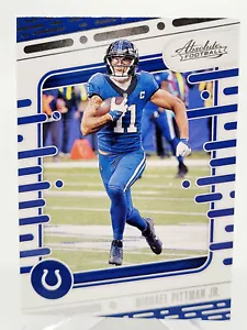 2024 PANINI ABSOLUTE MICHAEL PITTMAN JR BASE FOOTBALL CARD COLTS NFL 45 - Picture 1 of 2