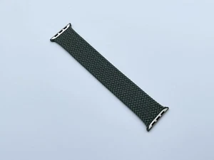 Oryginalny pasek Apple Watch pleciony pasek z pętlą solo oliwkowy 49mm 45mm 44mm rozmiar 7 - Zdjęcie 1 z 5