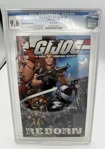 CGC 9.6 G.I. Joe: GI Joe Reborn #1 Devil's Due 2/04 Retailer Incentive Edition - Picture 1 of 13