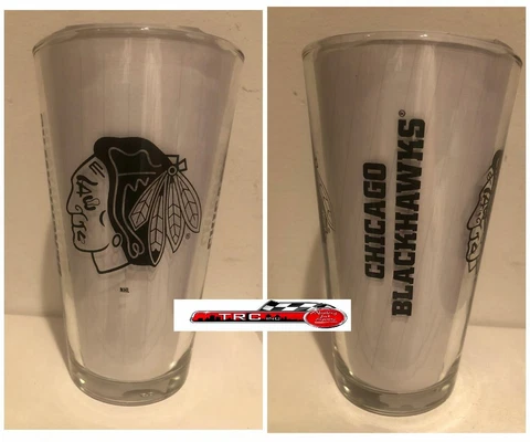 Chicago Blackhawks Boelter NHL Game Day 16oz Pint Glass(1) FREE SHIP!! Cover