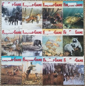 Pelz Fisch Wild Magazin - komplett 1996 Jan - Dez - Jagd Angeln Outdoorman - Bild 1 von 7