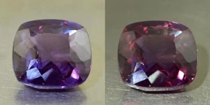 16.85 Ct 15.2x14.8 MM Grape Purple Sapphire Lab Corundum PC1802 - Picture 1 of 2