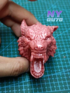 1:18 Roaring Wolf Animal Head Sculpt Carved For 3.75inch doll  Action Figure - Picture 1 of 6