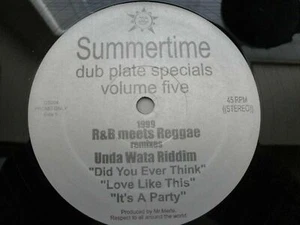 Summertime Dub Plate Specials Volume Five Vinyl 45rpm Record R & B meets Reggae - Picture 1 of 2