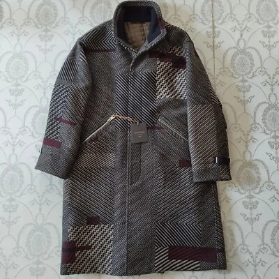 NEW Ermenegildo Zegna Couture Cashmere Oversized Coat Size 48 - Image 1 of 4