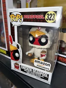 Funko POP! Figura de Marvel Deadpool - POLLO DEADPOOL #323 *Exclusivo de Amazon* - Imagen 1 de 4
