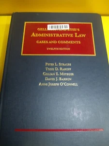 Gellhorn And Byse’s Administrative Law Twelfth Edition 12th 2017 - Imagen 1 de 2