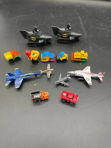 Micro Machines Galoob Bruder Toys Diecast Airplane Jet Car Truck Batman - Picture 1 of 7