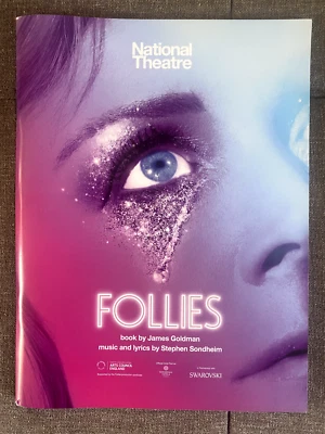 THEATRE PROGRAMME - FOLLIES - NATIONAL THEATRE - 2017 - IMELDA STAUNTON - Image 1 of 3