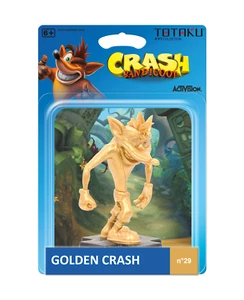 Crash Bandicoot - Golden Crash - Totaku Collection Figure #29 - Picture 1 of 3
