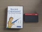 JEU SEGA MASTER SYSTEM SECRET COMMAND EN BOITE