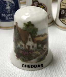 Cheddar Gorge - JJC Fine Bone China Thimble - Made In Great Britain - Picture 1 of 4