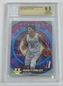 Tarjeta de novato 2022-23 Bowman U Inception Adam Flagler BGS 9,5 GEMA MT - Imagen 1 de 2