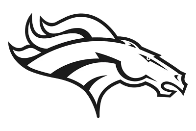 Denver Broncos NFL Vinyl Decal Window Laptop Any Size Any Color