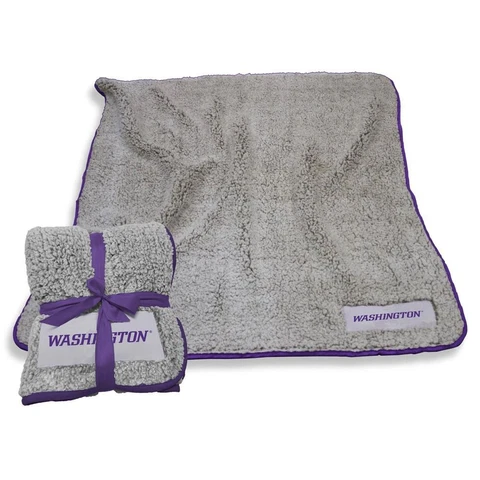 Washington Huskies Frosty Fleece Blanket Cover
